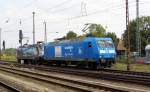 Am 16.08.2015 kamen die 145 023-6 und die 145 030-7 von der Press aus Richtung Magdeburg nach Stendal .