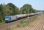 145-CL 201 mit DGS 99650 (Stendell–Bchen–Hannover-Linden) am 04.09.2014 zwischen Bad Bevensen und Uelzen