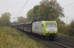 145 094-9 der Captrain bei Ahlten am 20.10.2015