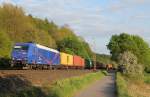 145 087-3 der SRI bei Erzhausen am 07.05.2015