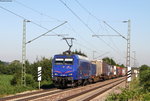 145 087-3 mit einem KV Zug bei Köndringen 20.7.16