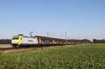 145 094-9 Captrain mit Porschezug bei Sierße 25.08.2016