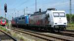 Am 21.07.2012 standen 145 023,140 037 und 183 500 in Stendal abgestellt und warten auf neue Auftrge.