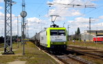 Am 17.08.2016 kam die 145 094-9 von CAPTRANI aus Richtung Salzwedel nach Stendal und fuhr weiter in Richtung Magdeburg .