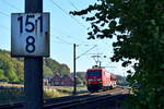 DB Cargo 145 067 mit Autotransportzug in Richtung Rheine (Laggenbeck, 18.09.18).