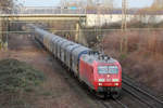 DBC 145 053-5 auf der Hamm-Osterfelder Strecke in Recklinghausen 20.2.2021