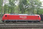 Railion 145 056-8 am 18.4.09 in Duisburg-Neudorf