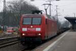 145 011-3 in Recklinghausen 17.3.2012
