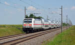 146 562 führte am 13.05.18 ihren IC 2443 nach Dresden durch Braschwitz.