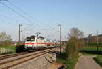 146 561-6 mit dem IC 2382/ RE 52382 (Singen(Htw)-Stuttgart Hbf) bei Welschingen 20.4.19