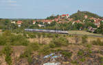 Am 11.08.19 führte eine Lok der Baureihe 146 den IC 2032 nach Emden vorbei am Landsberger Steinbruch Richtung Bitterfeld.
