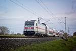 146 552-5 mit IC 2044 bei Westick (17.04.2021) 