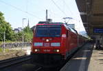 146 268 DB steht mit dem RE5 von Koblenz-Hbf nach Wesel.