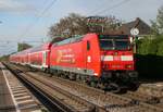 146 114 mit RE 5338 (Basel SBB–Offenburg) am 19.04.2017 in Auggen