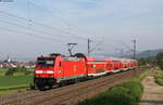 146 207-6 mit der RB 19215 (Stuttgart Hbf-Ulm Hbf) bei Kuchen 23.5.19