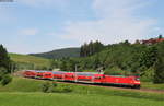 146 228-2  St.Georgen(Schwarzw)  mit dem RE 4721 (Karlsruhe Hbf-Konstanz) bei St.Georgen 19.6.19