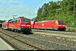 Bahnhof Geislingen(Steige) auf der Bahnstrecke Stuttgart–Ulm (Filstalbahn | KBS 750):  Während 146 207-6 von DB Regio Baden-Württemberg als RB 19255 von Stuttgart Hbf nach Ulm Hbf die