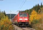 146 216-7 mit der RB 17269 (Freiburg(Brsg)Hbf-Seebrugg) bei Aha 13.10.19