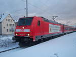 Im jahr 2008 genaues Datum leider unbekannt konnte ich die 146 202-7 mit ihrem RE von Aalen nach Stuttgart in Schorndorf ablichten 