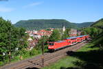 146 201-9 mit dem RE 4213 (Stuttgart Hbf-Aulendorf) bei Geislingen 6.5.20