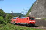 146 201-9 mit dem RE 4241 (Stuttgart Hbf-Aulendorf) bei Geislingen 6.5.20