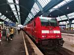 146 237-7 als RE nach Konstanz in Karlsruhe Hbf am 22.8.21