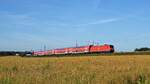 DB Regio 146 216 mit RE 9 (14054) Osnabrück Hbf - Bremen Hbf (Vehrte, 25.08.2021).