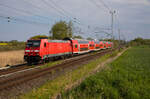 146 274 am 14.05.2023 mit einem RE1 von Rostock nach Hamburg in Sildemow.