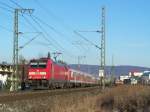 146 222-5 mit dem RE 19456 von Aalen nach Stuttgart Hbf.