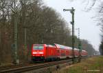 146 234-0 und 233-2  Donaueschingen  (Zugschluss) mit dem IRE4711 (Karlsruhe-Konstanz)  am Esig Forchheim 22.3.09