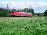 BR 146 mit 3x Dosto der Schwarzwaldbahn mit einem IRE nach Karlsruhe.16.05.09