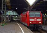 146 004 mit dem RE10219 nach Mnster in Mnchengladbach Hbf 23.7.2009