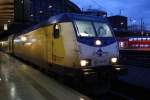 In den Abendstunden des 28.02.10 war am Hamburger Hbf das Metronom 146 06 ME zu sehen.