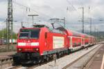 146 113 am 07.05.09 in Weil am Rhein mit RB nach Basel Bad.