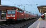 146 025 als RE1 in Bochum HBF am 27.11.2011.