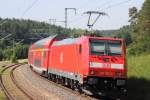 146 247-2 DB bei Seehof am 24.06.2012.