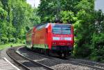 146 025 RE5 nach Koblenz kurz nach Ausfahrt Bonn Hbf - 02.06.2012