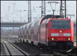 146 242 als RE aus Wrzburg nach Frankfurt am 24.03.13 in Hanau