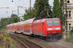 146 009 mit RE 2 nach Dsseldorf Hbf.