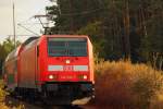 146 240-7 DB Regio bei Ebersdorf am 24.10.2011.