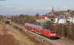 146 228-2  St.Georgen(Schwarzw)  mit der RB 26565 (Offenburg-Neuenburg(Baden)) bei Teningen 20.2.14