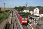 146 109 mit RE 26514 (Basel Bad Bf–Offenburg) am 20.09.2012 in Auggen