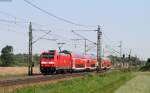 146 232-4 mit dem RE 4721 (Karlsruhe Hbf-Konstanz) bei Niederbühl 22.5.15