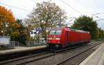 146 282 DB kommt als Lokzug aus Dortmund-Hbf nach Aachen-Hbf und fährt durch Aachen-Schanz in Richtung Aachen-Hbf.