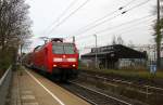 146 019 DB kommt die Kohlscheider-Rampe hoch aus Richtung Neuss,Herzogenrath mit dem RE4 aus Dortmund-Hbf nach Aachen-Hbf und fährt durch Kohlscheid in Richtung