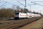 Am 04.03.2016 kam die 146 553-3 von der DB aus Richtung Magdeburg nach Niederndodeleben und fuhr weiter in Richtung Braunschweig .