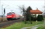 146 221 | RE 19507  Heidelberg Hbf - Stuttgart Hbf | 11.03.07 | Wiesloch