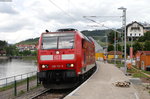 146 112-8 und 218 105-5 auf Testfahrt in Schluchsee 20.6.16