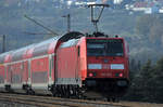 13.11.2016 RB nach Stuttgart Streckenabschnitt Uhingen 146 203