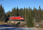 146 216-7 mit der RB 17269 (Freiburg(Brsg)Hbf-Seebrugg) bei Hinterzarten 30.12.16